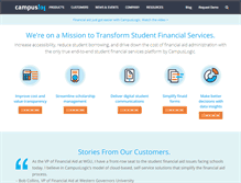 Tablet Screenshot of campuslogic.com